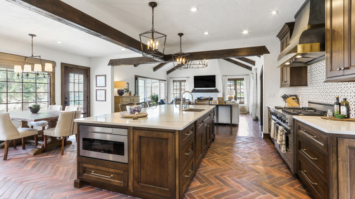 tudor house kitchen