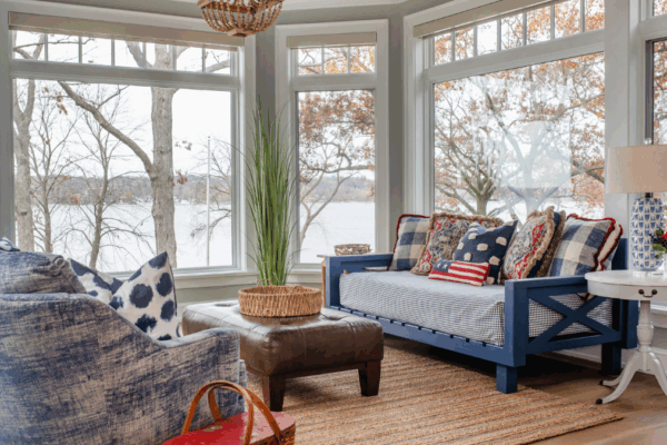 Red, White and New: A Spacious Family Retreat